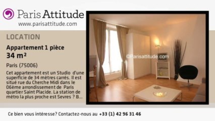 Appartement Studio à louer - St Placide, Paris - Ref. 1011