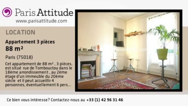 Appartement 2 Chambres à louer - Marx Dormoy, Paris - Ref. 6524