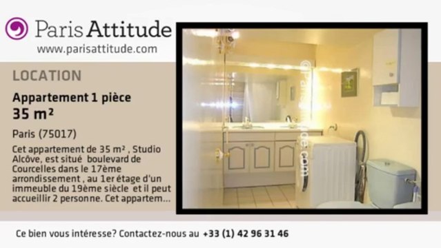 Appartement Alcove Studio à louer - Parc Monceau, Paris - Ref. 6028