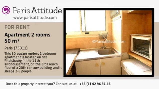 1 Bedroom Apartment for rent - Charonne, Paris - Ref. 1282