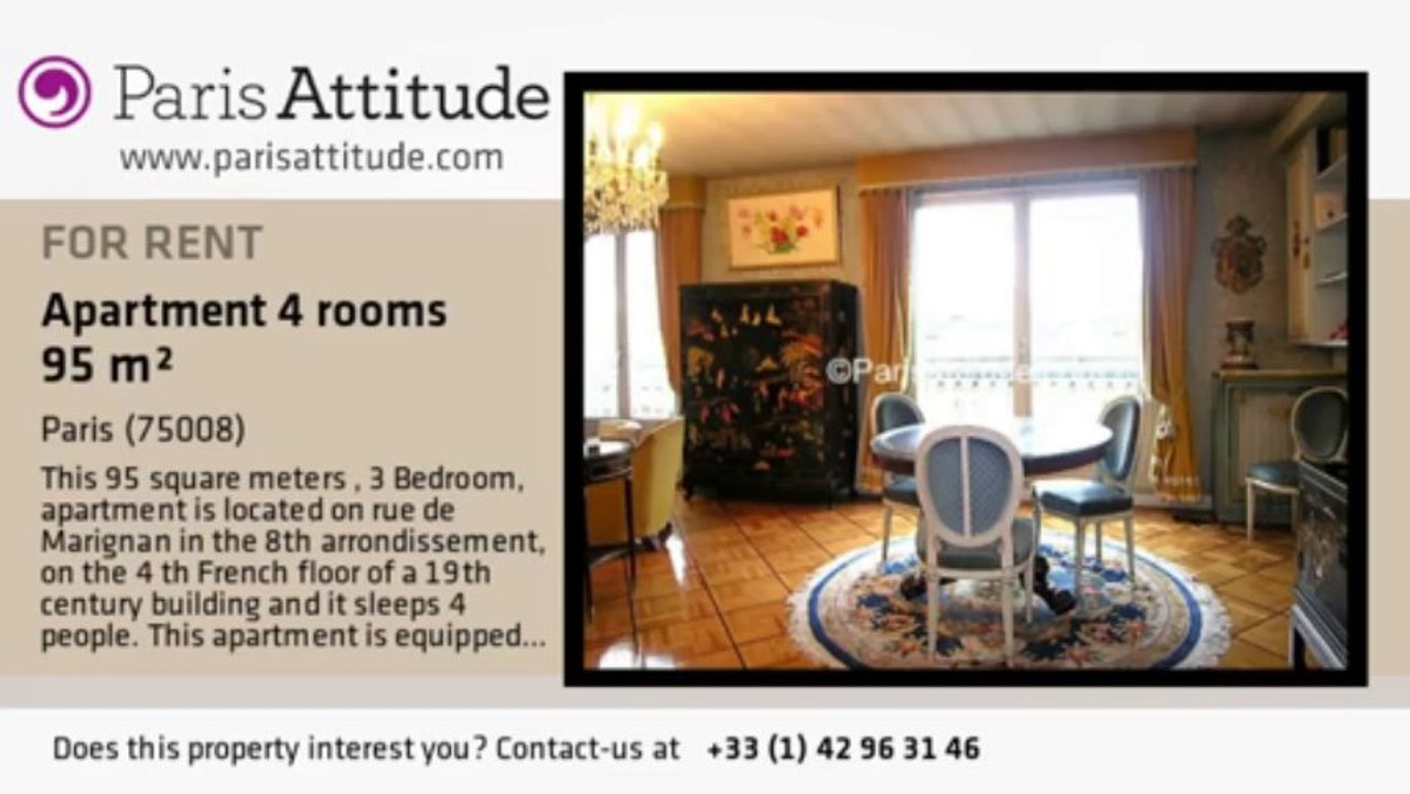 3 Bedroom Apartment for rent - Triangle d'Or, Paris - Ref. 1686