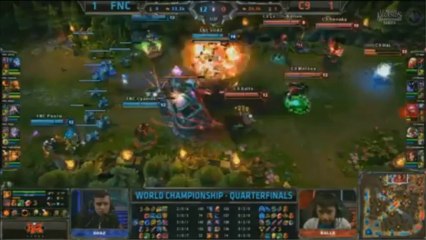 S3WC Quart de Finale - Fnatic vs C9 Game 3