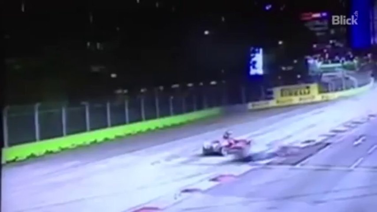 Footage of the Alonso_Webber taxi incident