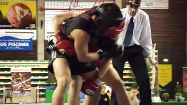 Kevin Lim vs Pierre Moua : Sanda Senior -65kg - Vichy 2013