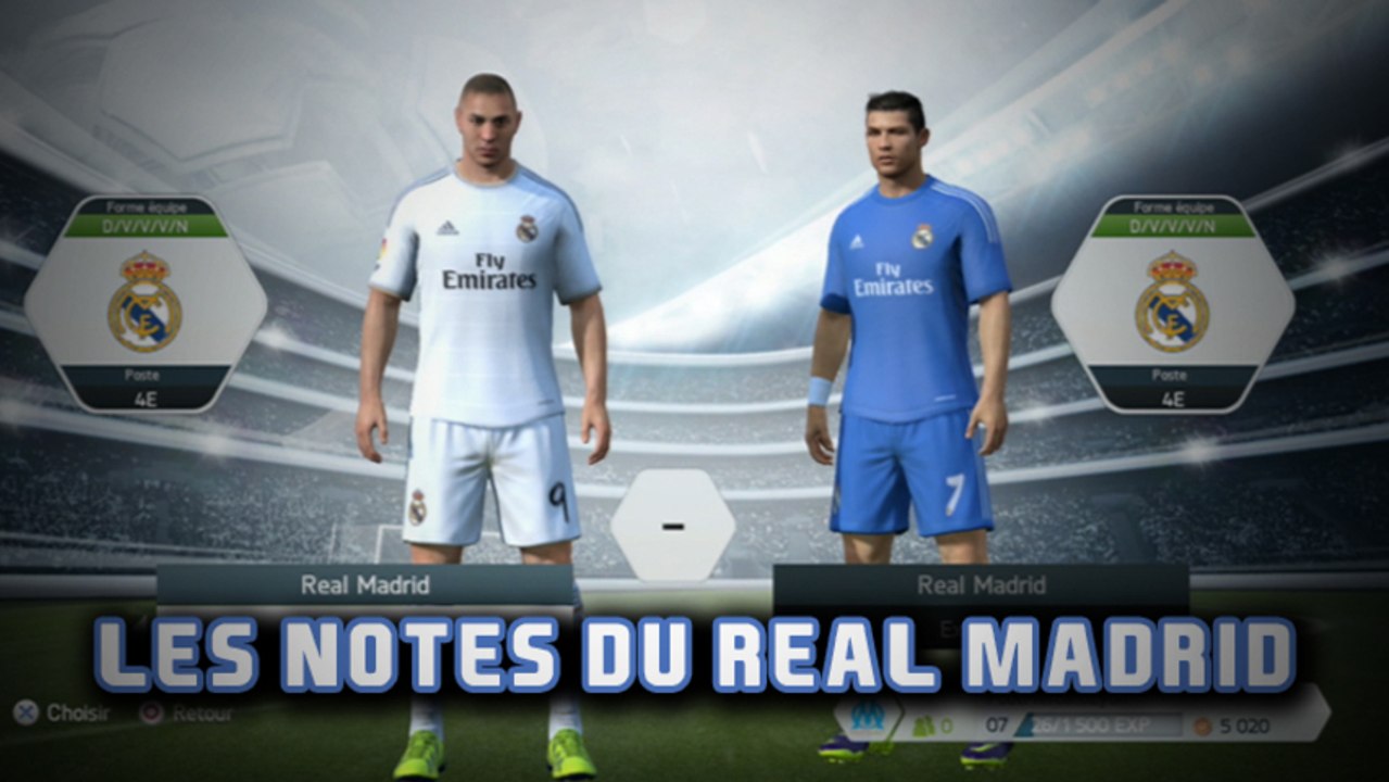 FIFA 14 : les notes du Real Madrid dévoilées !