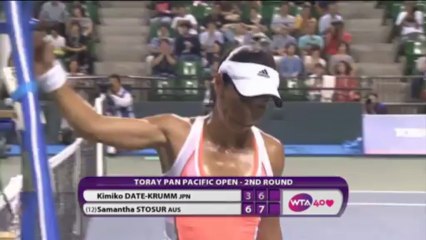 Tokyo - Stosur refroidit le public japonais
