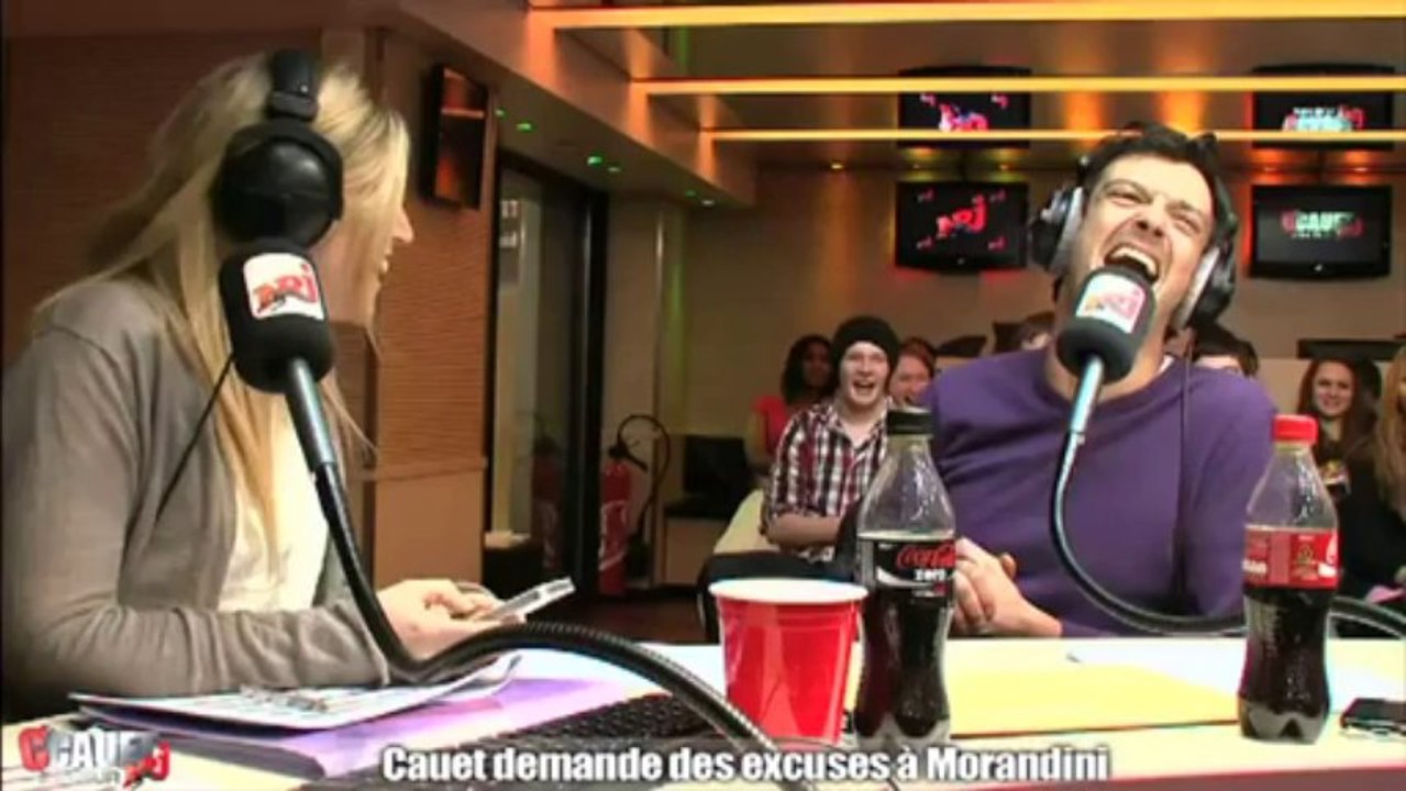Cauet exige des excuses de Morandini - C'Cauet sur NRJ