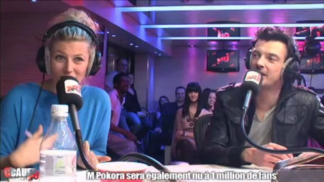M Pokora sera nu à 1 million de fans - C'Cauet sur NRJ