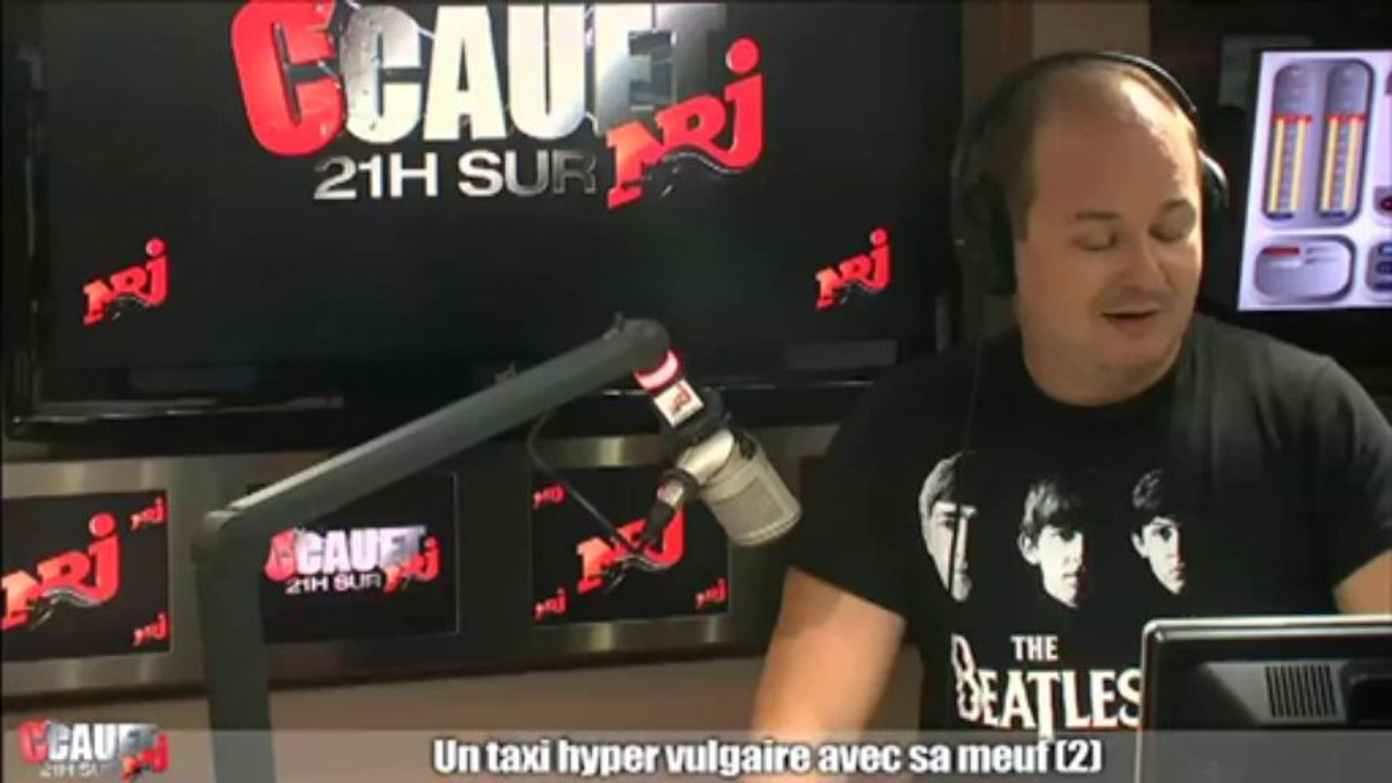 Un taxi hyper vulgaire avec sa meuf (2) - C'Cauet sur NRJ