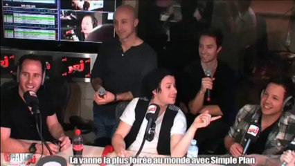 La vanne la plus foirée au monde avec Simple Plan (1) - C'Cauet sur NRJ