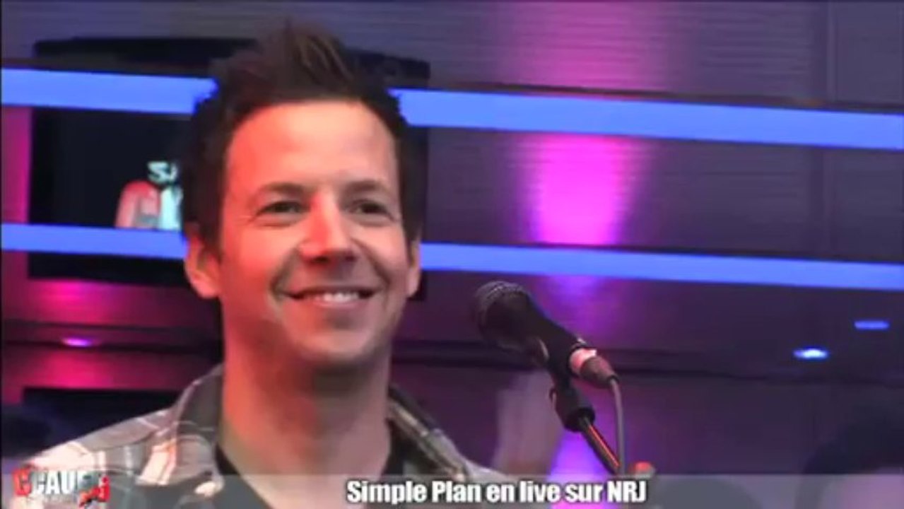 Simple Plan en live - C'Cauet sur NRJ