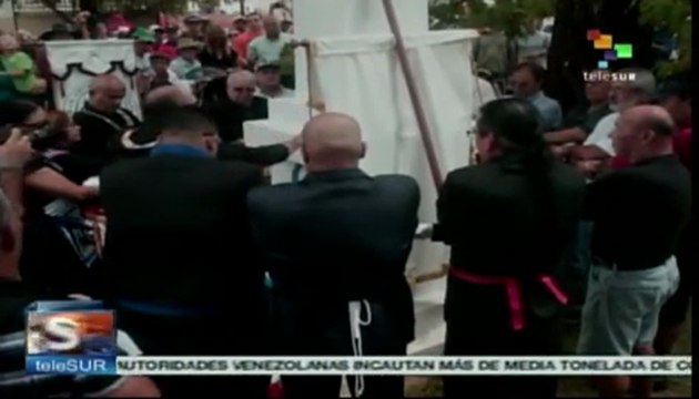 Independentistas puertorriqueños celebran 145 años del Grito de Lares