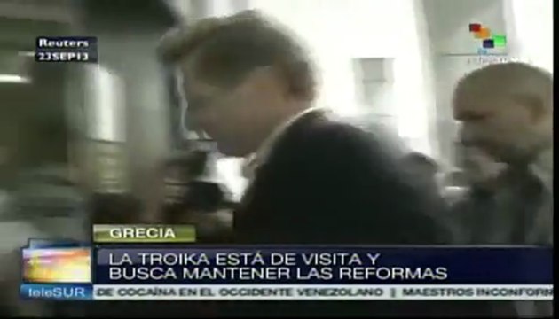 Troika visita Grecia para inspeccionar avances económicos