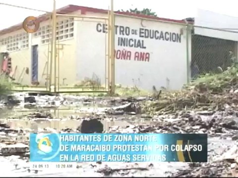 Vecinos de Altos de Jalisco II y Puntica de Piedra en Maracaibo denuncian colapso de red de aguas servidas