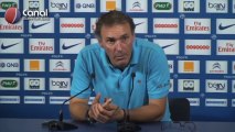 VAFC-PSG  : Conférence de presse de Laurent Blanc (24.09.13)