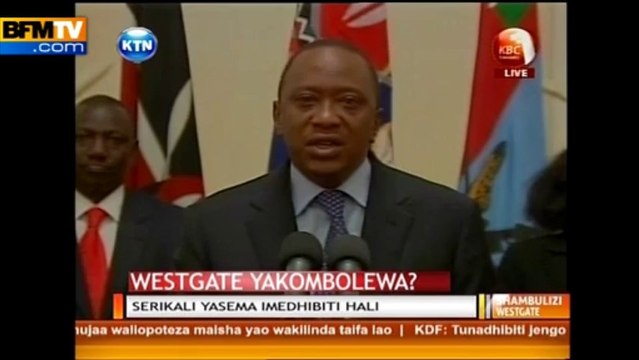 Nairobi: 67 morts et fin du siège du centre commercial, selon le président kenyan - 24/09