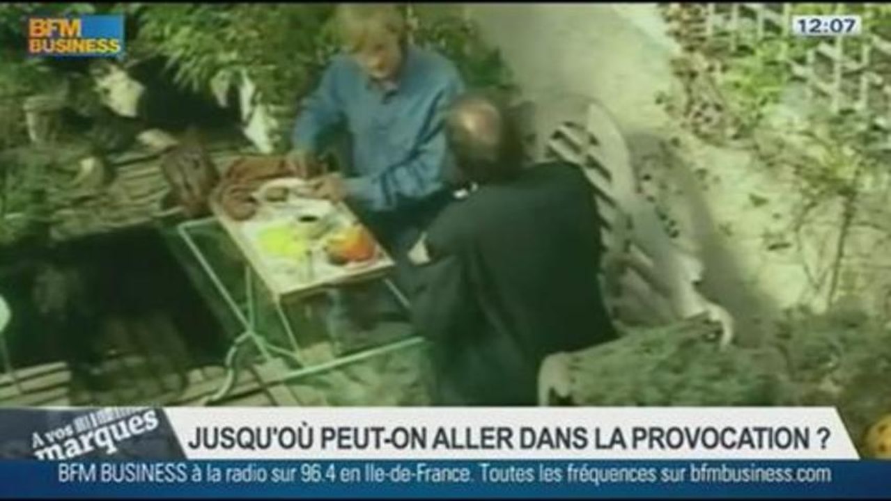 La provocation dans la publicité : Frank Tapiro...