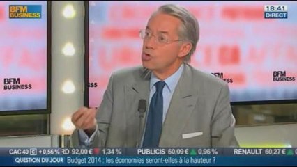 Philippe Marini, président de la comission des finances au sénat, dans Le Grand Journal - 24/09 3/4
