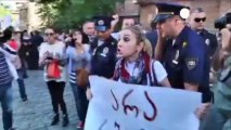 Manifestaciones pro y anti Rusia en Georgia