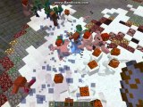 Eroded Zombie vs Mutant Snow Golem