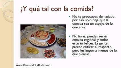 Tips para organizar una boda