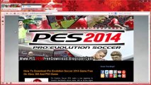 Pro Evolution Soccer 2014 Redeem Codes Download
