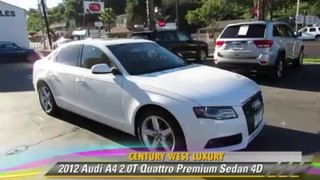 2012 Audi A4 2.0T Quattro Premium - Century West Luxury, Studio City