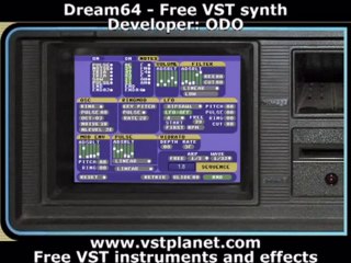 Dream64 - Free VST synth - vstplanet.com