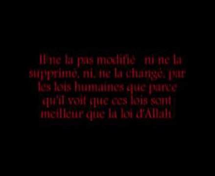 Cheikh al abbad: Celui qui change la législation islamique par des lois humaines