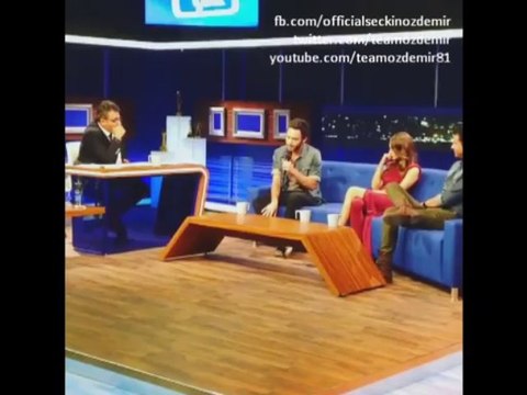 Damla Sönmez ve Seçkin Özdemir Burada Laf Çok Kamera Arkasi (23.09.2013)