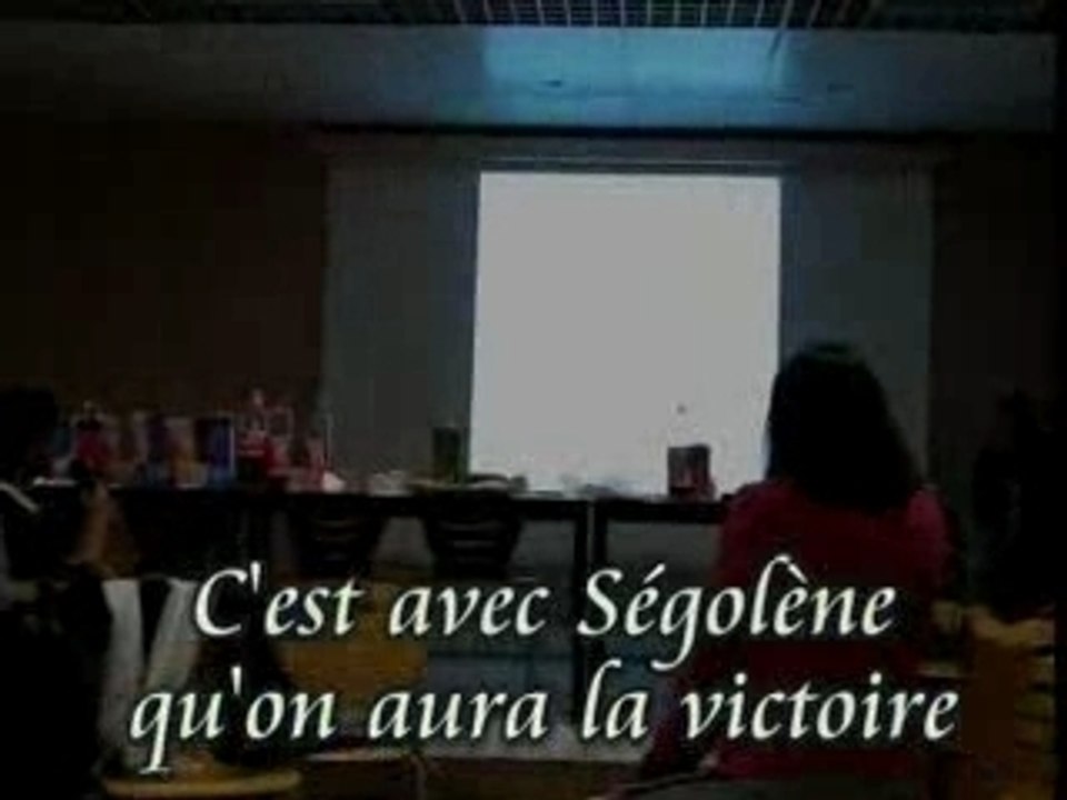 C'est avec Ségolène ...