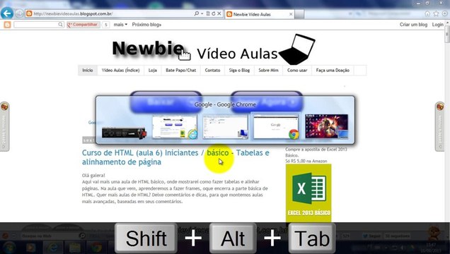 Dicas de Teclas de Atalho no Windows