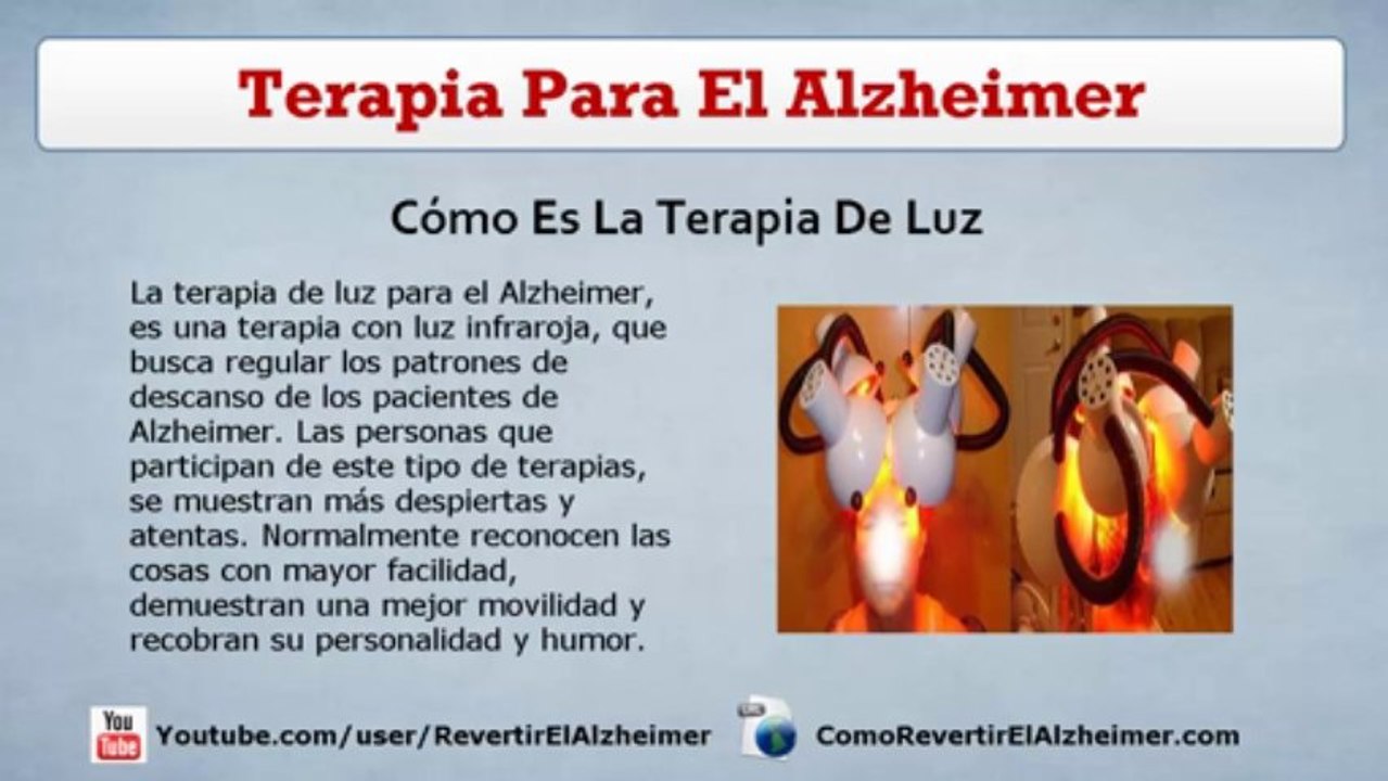 Terapia Para El Alzheimer: Esta Terapia Ayuda a Reducir Los Efectos Del Alzheimer