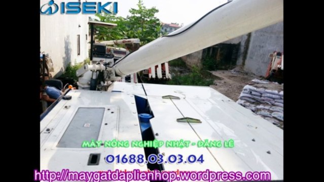 Hình ảnh thực may gat dap lien hop ISEKI 50-Máy gặt đập liên hợp tốt nhất Đăng Lê 01688.03.03.04