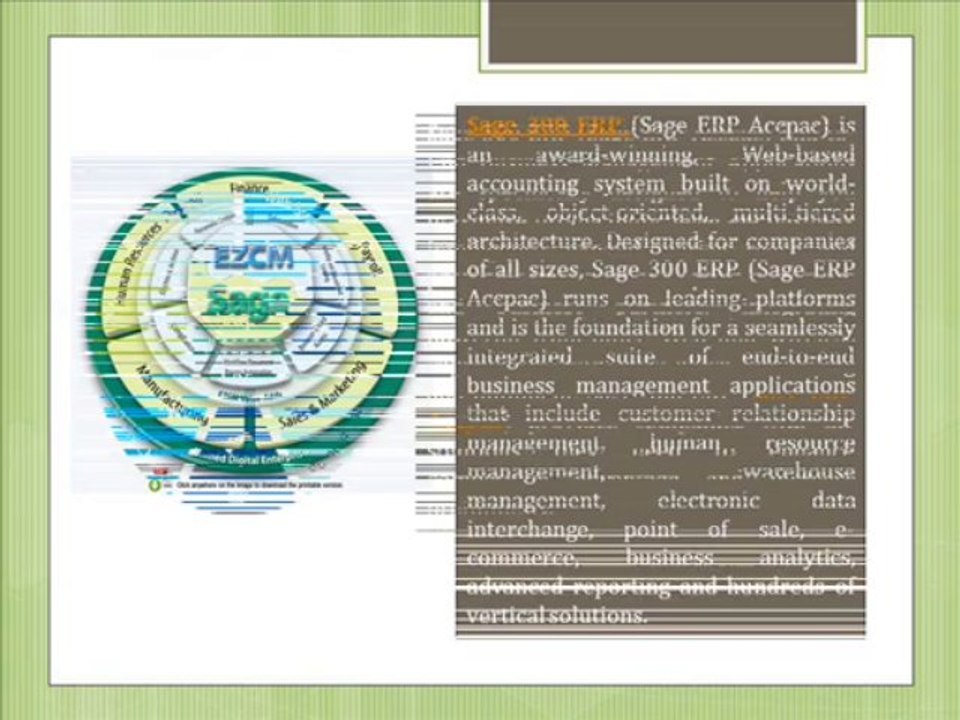 Maximise Business Productivity with Sage 300 ERP (Sage ERP Accpac)