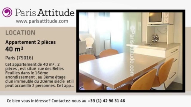 Appartement 1 Chambre à louer - Victor Hugo, Paris - Ref. 4460
