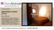 2 Bedroom Apartment for rent - Porte de Vincennes, Paris - Ref. 8086