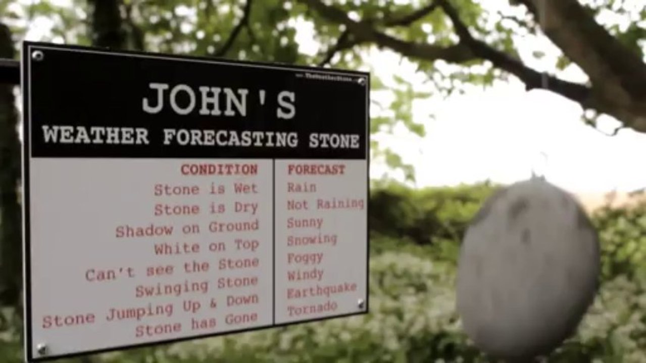 Personalised Weather Forecasting Stone