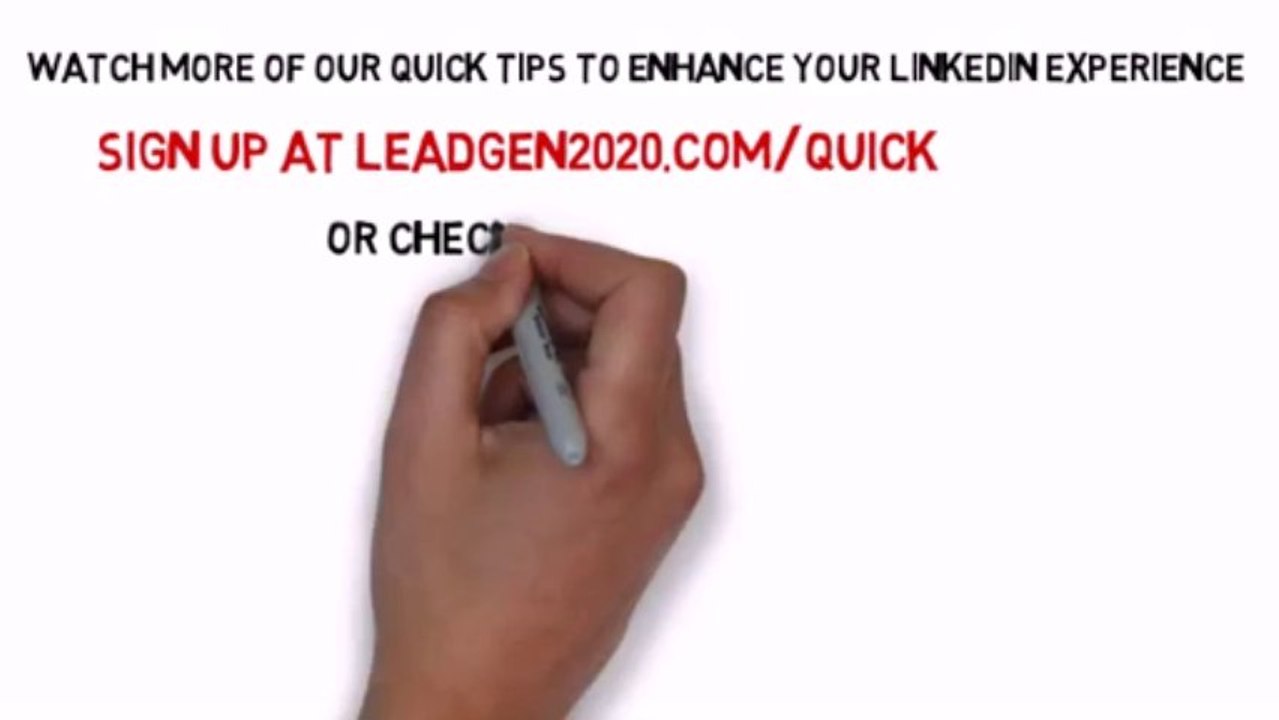 Making LinkedIn Work for You - Add a Video Linkedin Tips #10