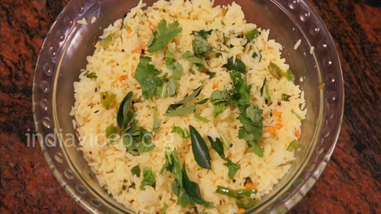 How to cook Lime Rice Tamil food - Indian Food Recipe
