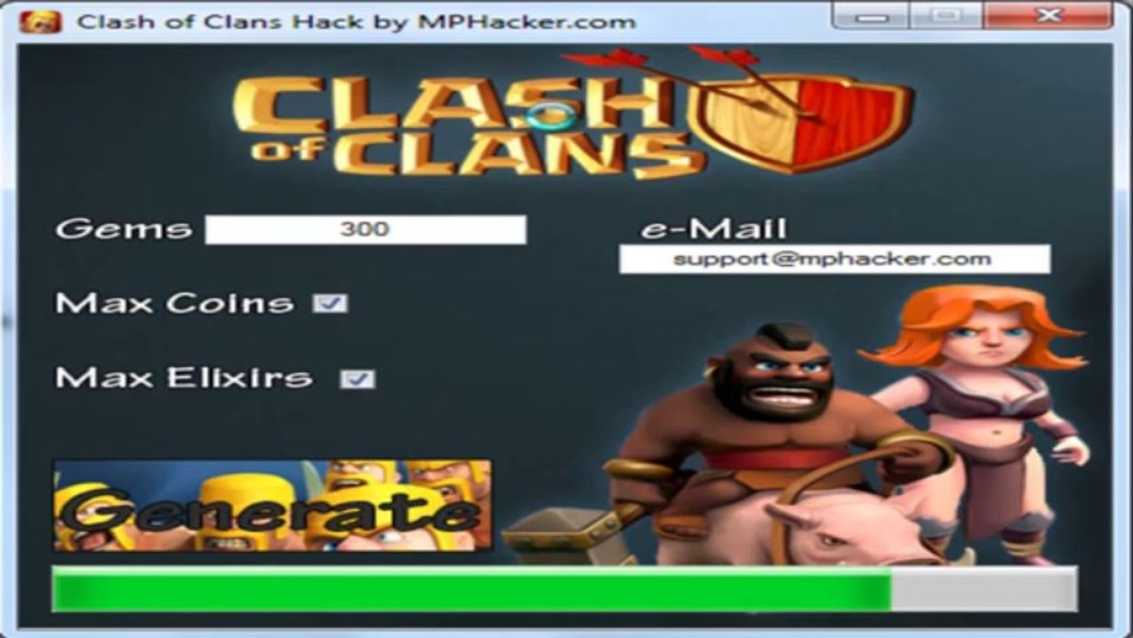 Free Clash of Clans Tool Hack Cheat September 2013