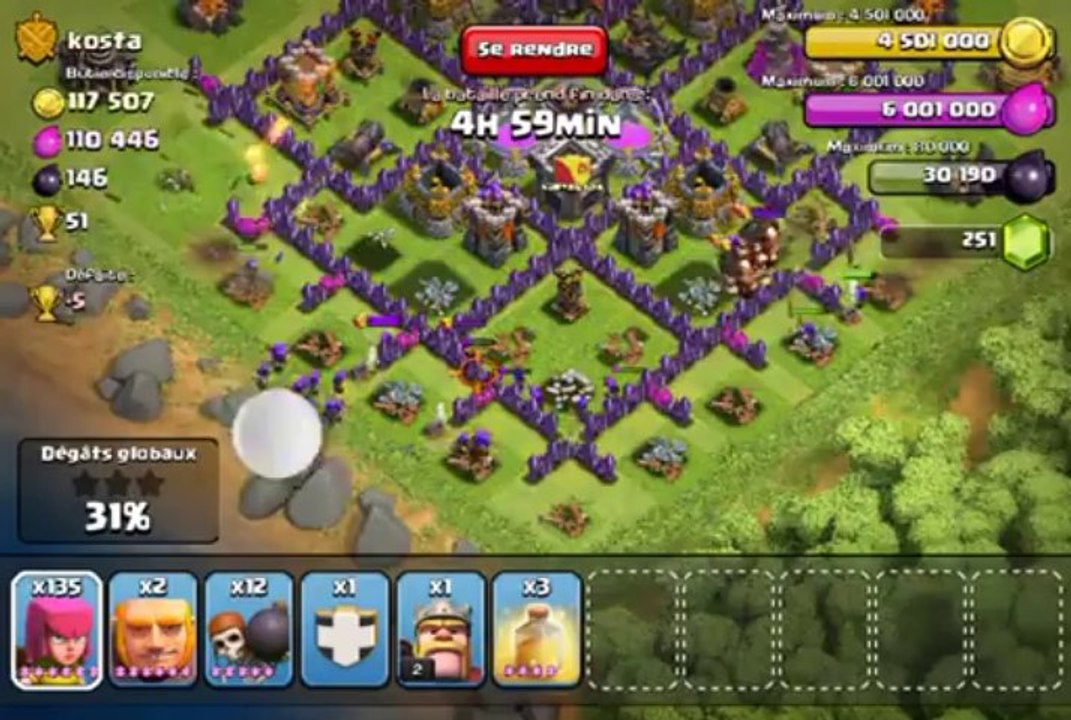 CLASH OF CLAN HACK 2013 INVINCIBLE TROUPS
