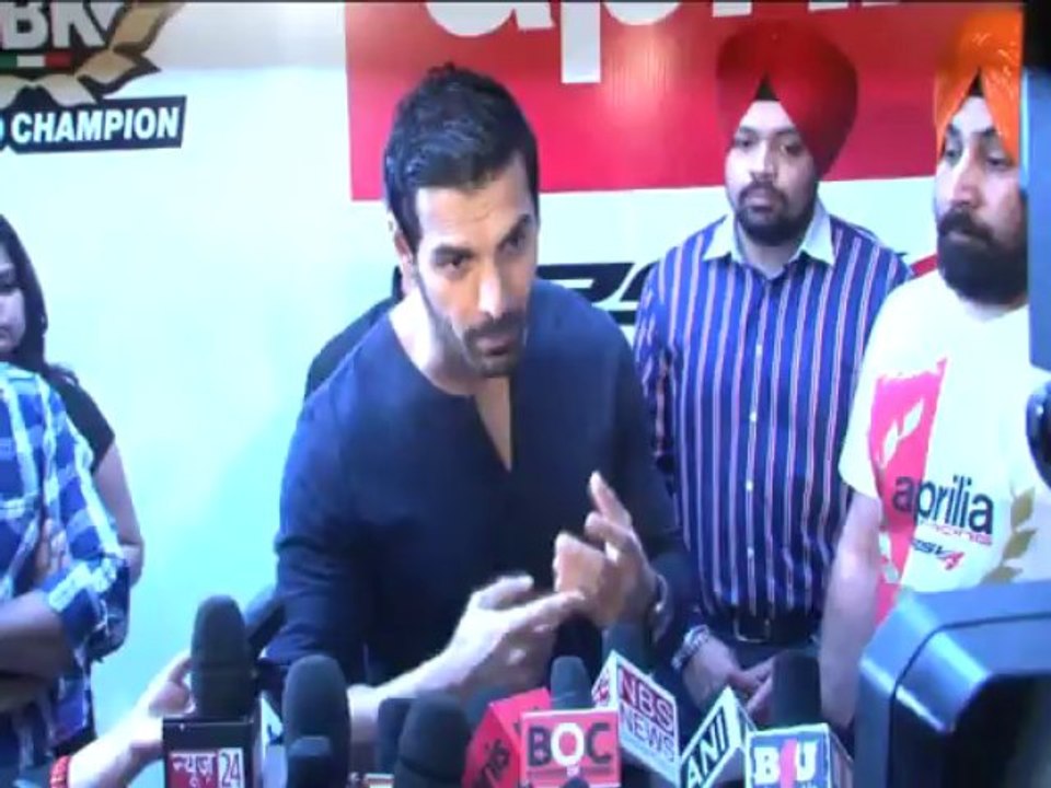 John Abraham's new love Aprilia