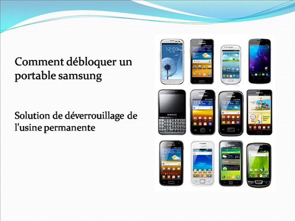 Comment débloquer un portable samsung | Mobile debloque pas cher