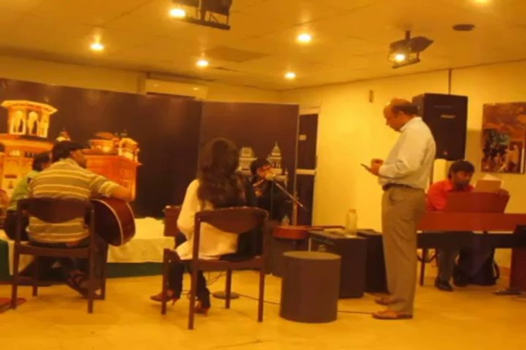 rehearsal of song Ab Kahan Un Ki Wafa By Zaara Shirazee