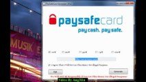 Paysafecard code generator -Working With Proof - Updated 2013