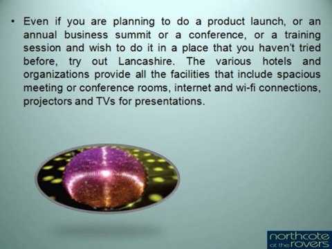 Meeting Rooms & Training Venues in Lancashire – Many Choices, Many Options