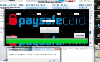 Paysafecard Generator [2013] [No Survey]