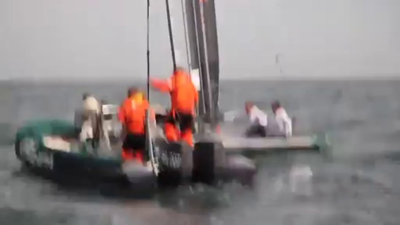 Petite Coupe de l'America - Journée mouvementée... Et victorieuse !