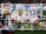 Watch Live Rugby Golden Lions vs Natal Sharks Stream